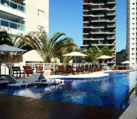 Excelente Apartamento Em Condominio Na Praia Das Asturias Guarujá Exteriör bild
